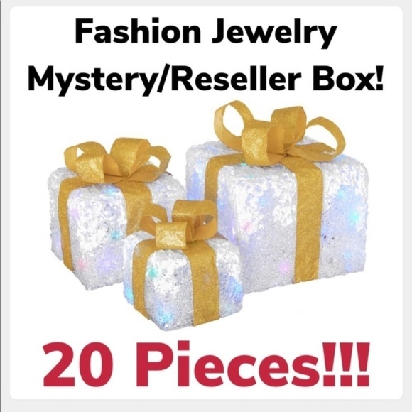 Fashion Jewelry Mystery Box Reseller Box 20 Pieces